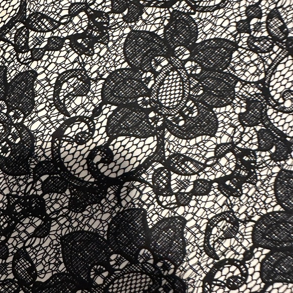 Grace Floral Lace Pattern A-Line Skirt - Picture 4 of 9
